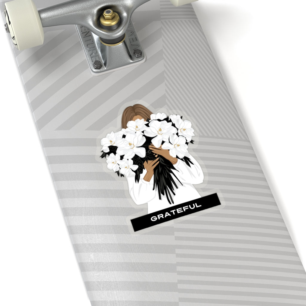 Inspirational Planner Stickers | Grateful Magnolias | Kiss-Cut