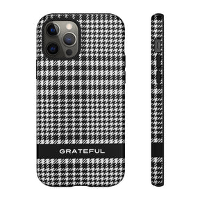 Houndstooth Phone Protector - Tough Cases | Grateful Smartphone Cover | Apple and Android