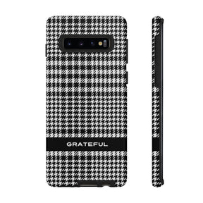 Houndstooth Phone Protector - Tough Cases | Grateful Smartphone Cover | Apple and Android