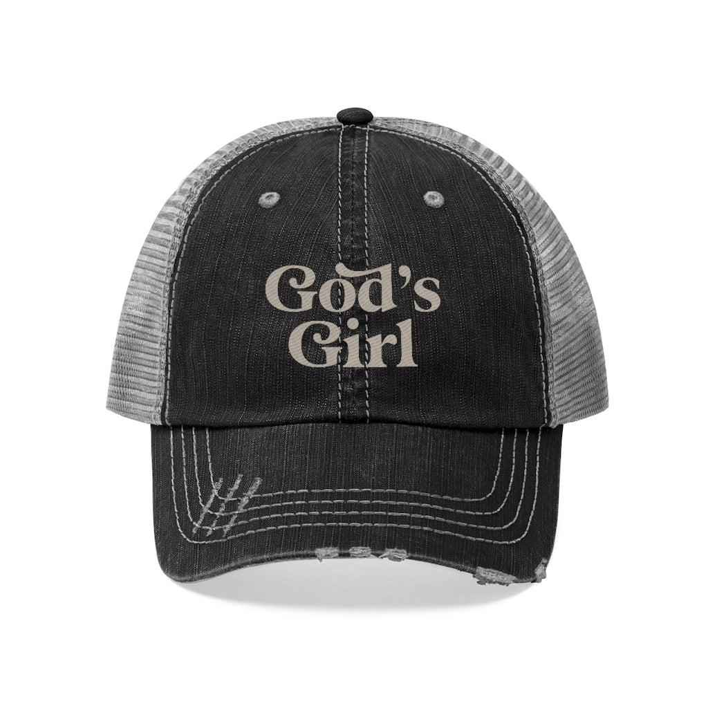 God's Girl - Weathered Trucker Hat