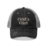 God's Girl - Weathered Trucker Hat