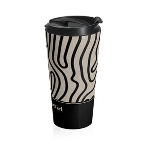 God's Girl Swirl - Stainless Steel Travel Mug