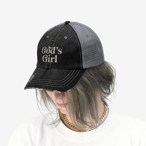 God's Girl - Weathered Trucker Hat