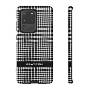Houndstooth Phone Protector - Tough Cases | Grateful Smartphone Cover | Apple and Android
