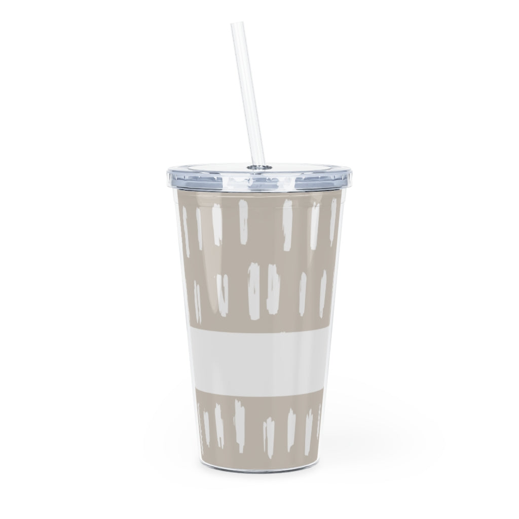 SonKissed Plastic Tumbler with Straw
