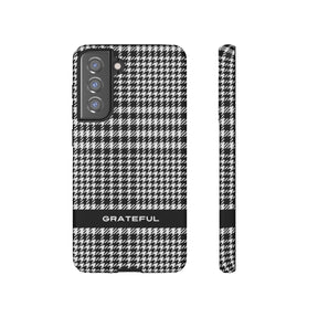 Houndstooth Phone Protector - Tough Cases | Grateful Smartphone Cover | Apple and Android