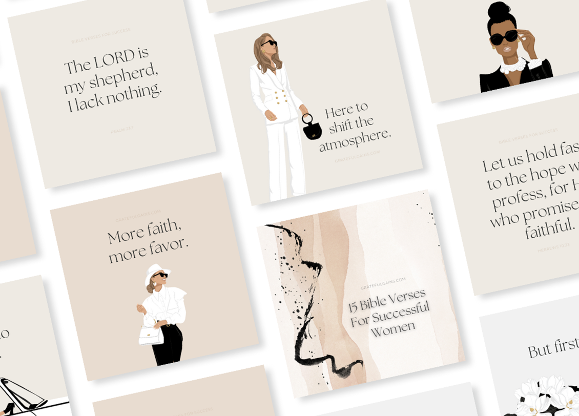 Esther's Essentials | Cards for Prayer Closets or Vision Boards | Bible Verses & Affirmations