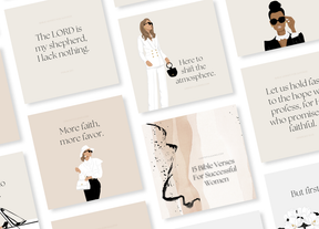 Esther's Essentials | Cards for Prayer Closets or Vision Boards | Bible Verses & Affirmations