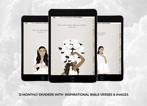 Esther's Essentials | Digital Daily Planner - Beige & Blush Bundle | Prayer-Led PDF for Goodnotes