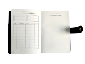 Black Croco Prayer & Gratitude Journal  -Faith Gift Set - Christian Daily Planner Income