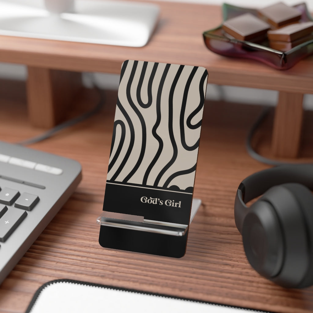 God's Girl Swirl - Affirmation Card & Phone Stand