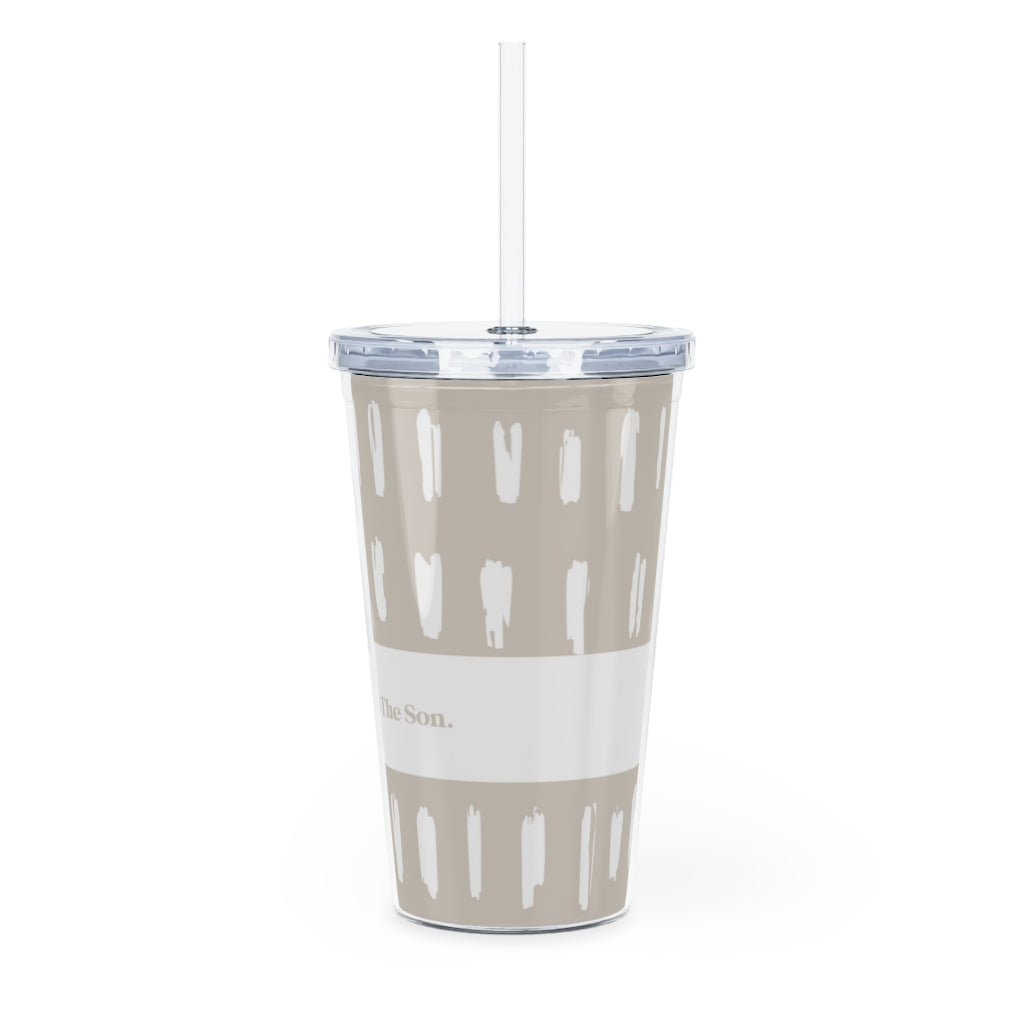 SonKissed Plastic Tumbler with Straw
