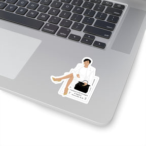 Inspirational Faith Stickers | Clothed With Strength & Dignity